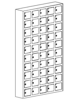 Metal subscriber cabinet