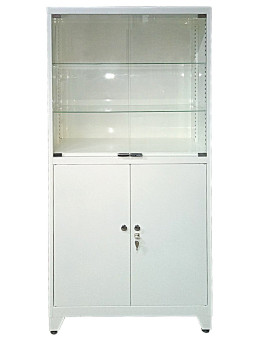 Double-leaf metal medical cabinet Sml 321 Double-leaf metal medical cabinet Sml 321 from manafacturer