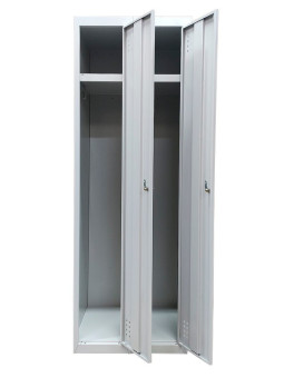 Metal wardrobe