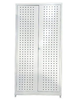 Pyramid cabinet for weapons storage