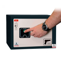 Pistol safe with biometric lock Pistol safe with biometric lock