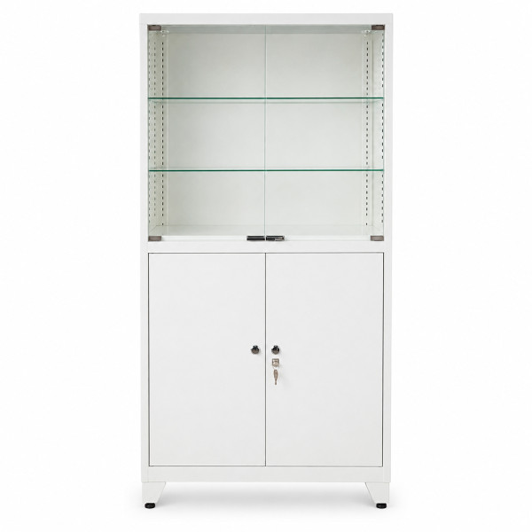 Double-leaf metal medical cabinet Sml 321 Double-leaf metal medical cabinet Sml 321