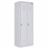 Double compartment wardrobe locker (monoblock/welded construction) Double compartment wardrobe locker (monoblock/welded construction)