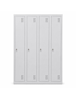 Metal wardrobe