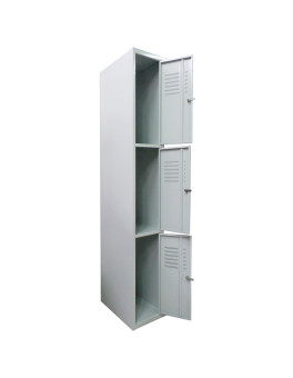 Cell cabinet for storage rooms for 3 compartments