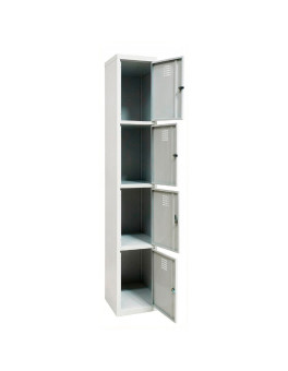 4 tier locker (monoblock/welded construction)