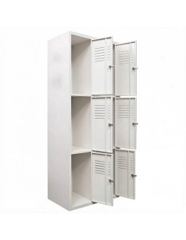 Storage cell cabinet for 6 compartments