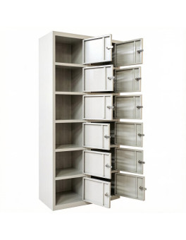Cell cabinet (locker) for 12 separated