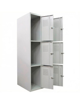 Cell cabinet for storage rooms for 6 separated