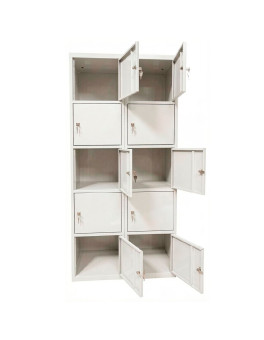 Cell cabinet (locker) for 10 separated