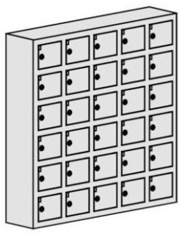 Metal subscriber cabinet